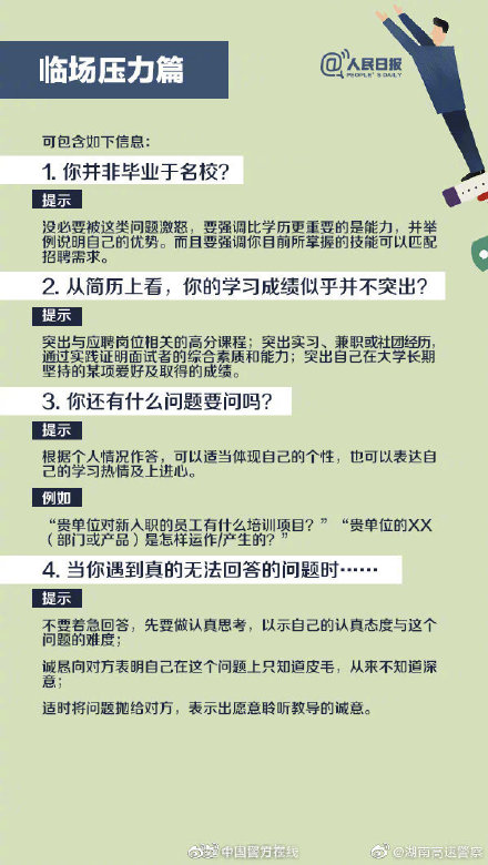 假期过后打算求职？转存面试攻略！